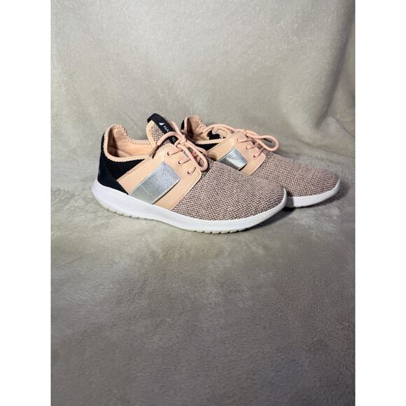 Nautica pink/silver/black women’s sneakers size 8 - Picture 1 of 6